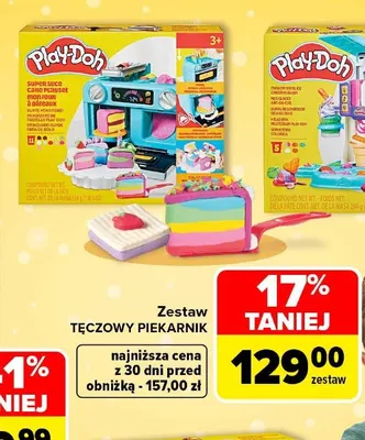 Zestaw Tęczowy piekarnik Play-Doh promocja w Carrefour