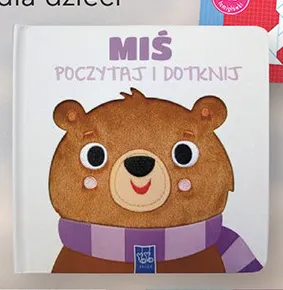 Książka Poczytaj i dotknij Miś promocja w Biedronka