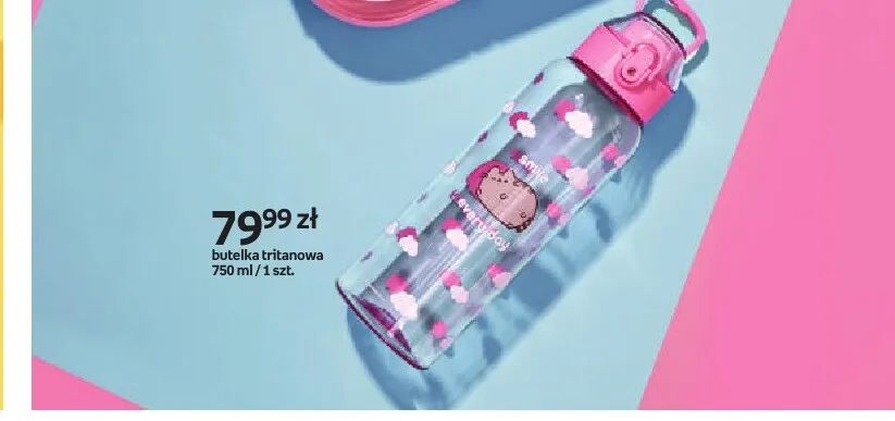 Butelka tritanowa Pusheen promocja w Empik