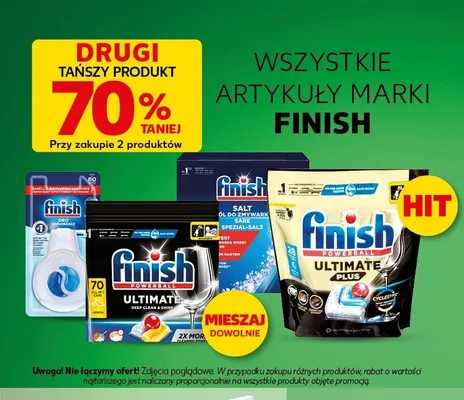 Artykuły do zmywarki Finish promocja w Kaufland