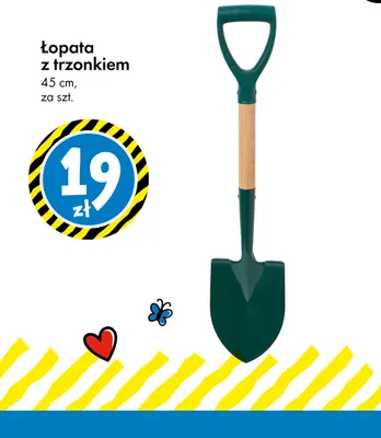 Łopata z trzonkiem promocja w Tedi