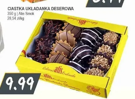 Ciastka układanka deserowa promocja w Słoneczko