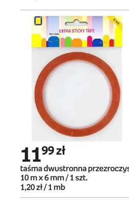 Taśma dwustronna przezroczysta promocja w Empik