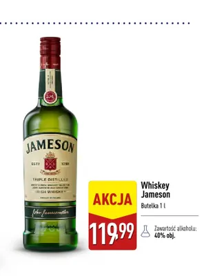 Whiskey Jameson promocja w Aldi