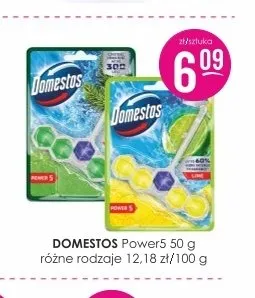Zawieszka do WC Domestos Power5 promocja w Drogerie Jasmin