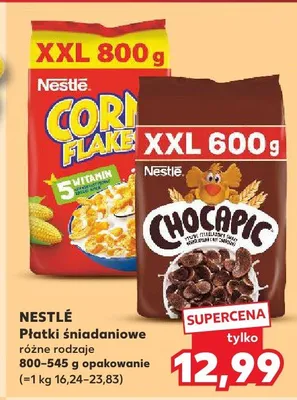 Płatki śniadaniowe Corn Flakes Nestlé XXL promocja w Kaufland