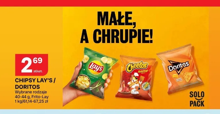 Chipsy Lay's promocja w Chorten