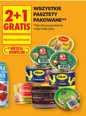 Pasztet z pomidorami Drop promocja w Biedronka