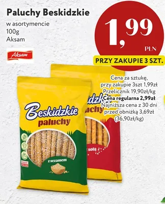 Paluchy Beskidzkie Aksam w asortymencie promocja w Market Point