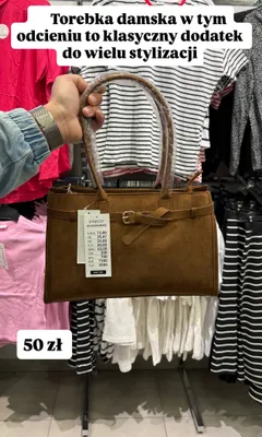 Torebka damska brązowa promocja w Pepco