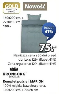Komplet pościeli MARION 140x200 cm + 70x80 cm promocja w Jysk
