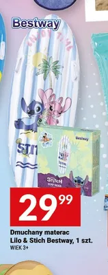 Dmuchany materac Lilo & Stich Bestway promocja w Twój Market