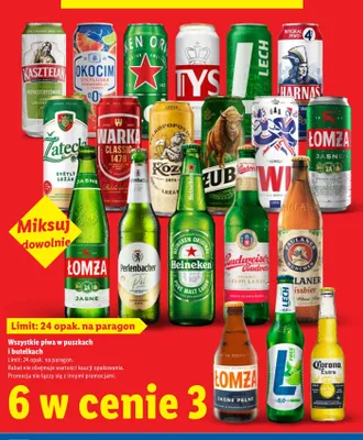 Piwo Paulaner Hefe-Weißbier promocja w Lidl