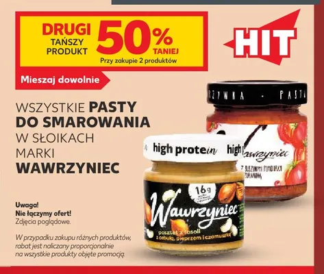 Pasta do smarowania pasztet z fasoli z cebulą, pieprzem i czarnuszką Wawrzyniec promocja w Kaufland