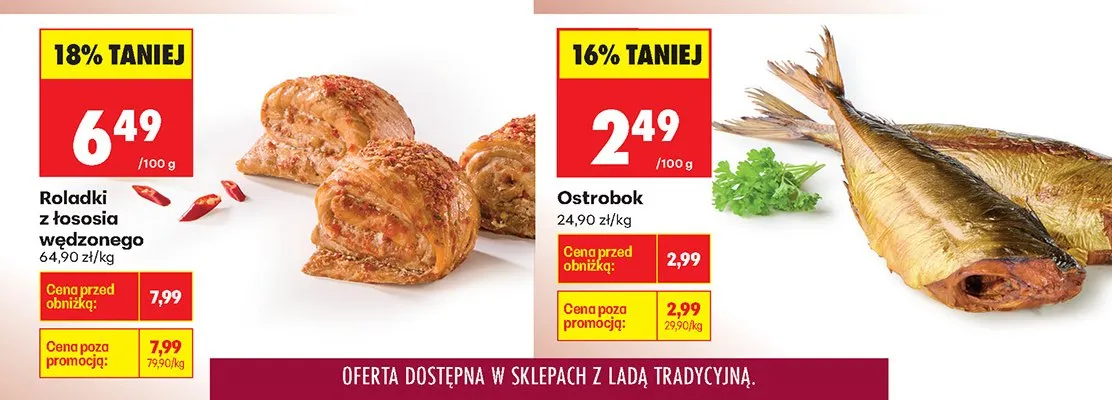 Ostrobok promocja w Biedronka