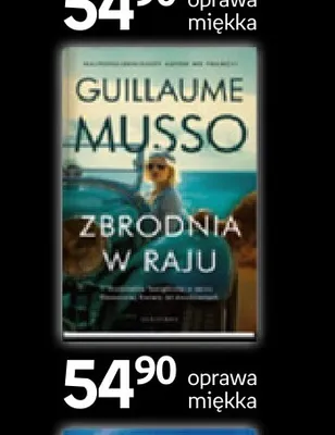 Książka Zbrodnia w raju Guillaume Musso oprawa miękka promocja w Empik