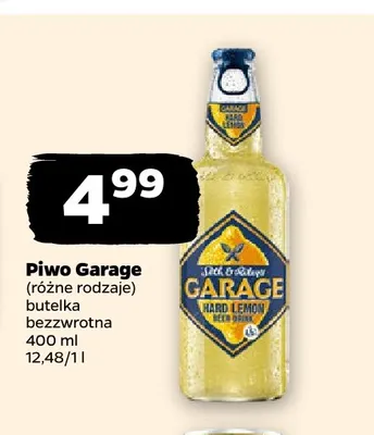 Piwo Garage Hard Lemon promocja w Netto