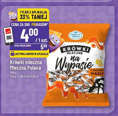 Krówki mleczne Mleczna Polana promocja w POLOmarket