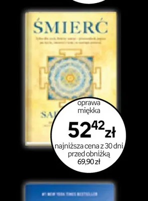 Książka Śmierć Sadhguru promocja w Empik