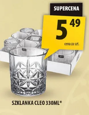 Szklanka cleo 330ml promocja w Arhelan