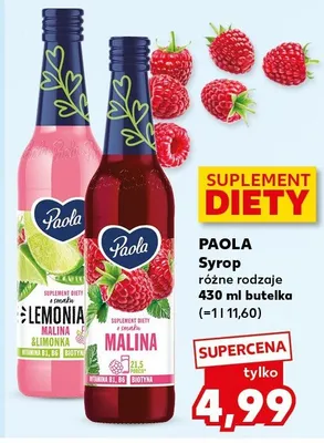 Syrop różne rodzaje promocja w Kaufland
