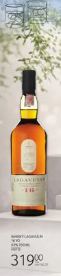 Whisky Lagavulin 16 YO 43% 700 ML promocja w Selgros