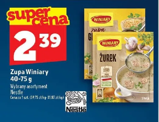 Zupa Winiary żurek promocja w TOPAZ