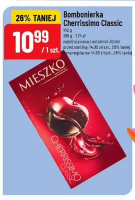Bombonierka Mieszko Cherrissimo Classic promocja w POLOmarket