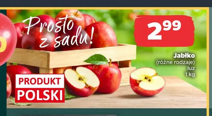 Jabłka polskie promocja w Netto
