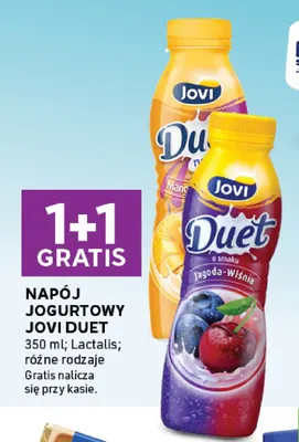 Napój jogurtowy Jovi Duet promocja w Stokrotka