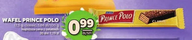 Wafel Prince Polo promocja w Stokrotka