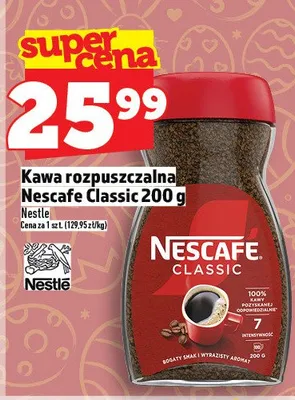 Kawa rozpuszczalna classic promocja w TOPAZ