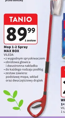 Mop 1-2 Spray Max Box promocja w Intermarche