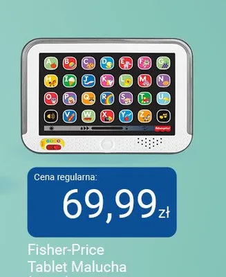 Tablet Malucha Fisher-Price (JNH92) promocja w Smyk