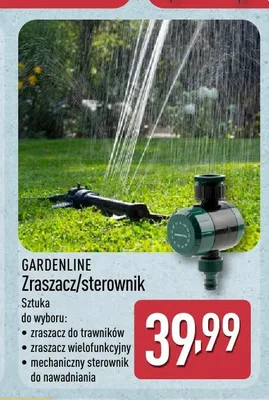 Mechaniczny sterownik do nawadniania Gardenline promocja w Aldi