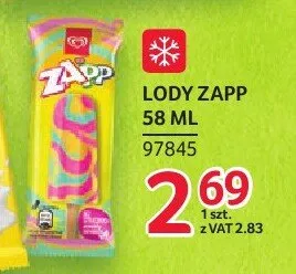Lody Zapp promocja w Selgros