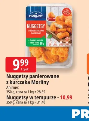 Nuggetsy w tempurze Morliny promocja w Leclerc