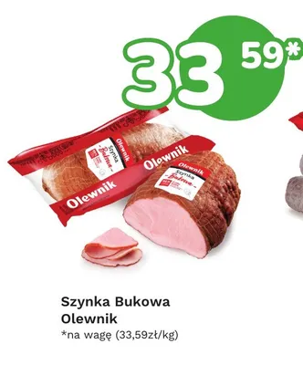 Szynka bukowa Olewnik promocja w Limonka