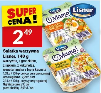 Sałatka warzywna promocja w Twój Market