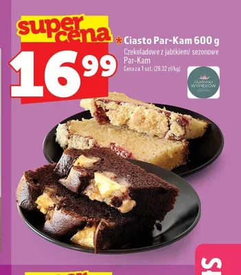 Ciasto czekoladowe z jabłkiem Par-Kam promocja w TOPAZ