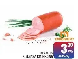 Kiełbasa kminkowa drobiowo-cielęca promocja w Tomi Markt