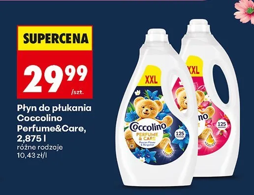 Płyn do płukania Coccolino Perfume & Care Passion Flower & Bergamot promocja w Biedronka