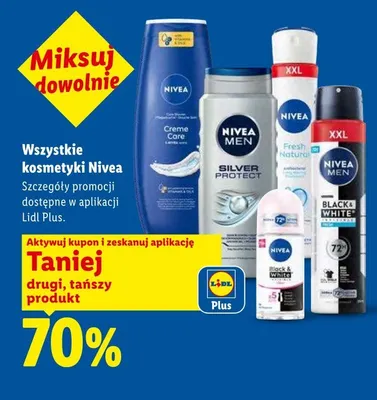 Kosmetyki Nivea promocja w Lidl