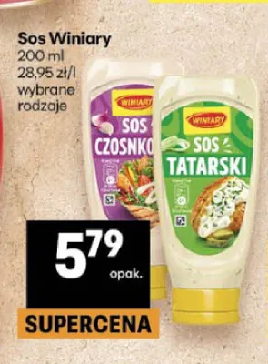 Sos Tatarski Winiary promocja w Delikatesy Centrum