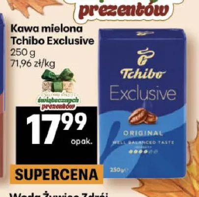 Kawa mielona Tchibo Exclusive promocja w Delikatesy Centrum