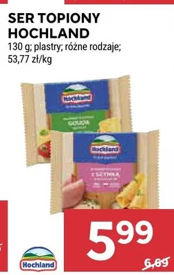 Ser topiony hochland promocja w Stokrotka