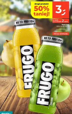 Napój Frugo promocja w Dealz