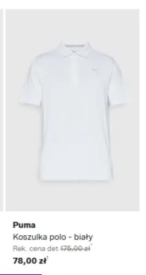 Koszulka polo Puma biały promocja w Lounge by Zalando