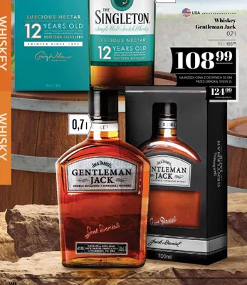 Whiskey Jack Daniel's Gentleman Jack promocja w POLOmarket