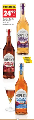 Likier Soplica Gorzka owoce leśne 25% promocja w Biedronka